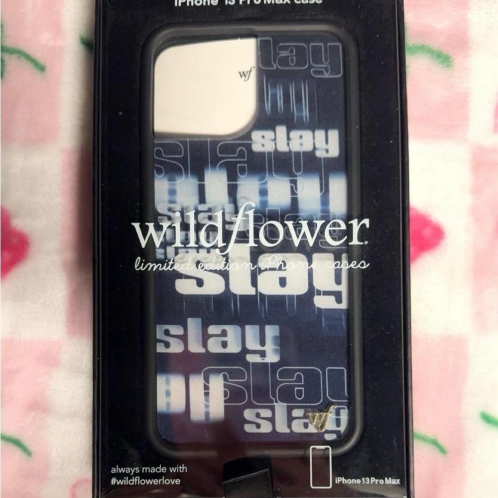 Wildflowers Slay Graphic iPhone 13 Pro Max Case